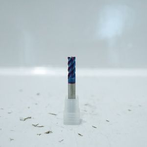 4 Flute Solid Carbide Flat End Mill for Steel CNC Milling