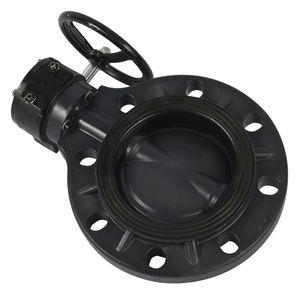 FRPP Worm Gear Butterfly Valve/PP Butterfly Valve (D371X-6S)