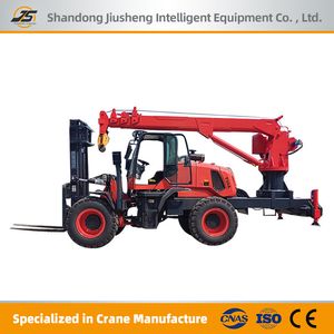 China Supplier Forklift Crane 5 Ton Small Crane Warehouse Lifting Handling Forklift