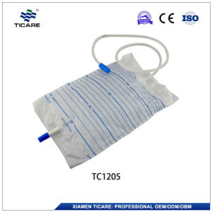 Economic Basic 2000ml Urine Drainage Bag with Outlet