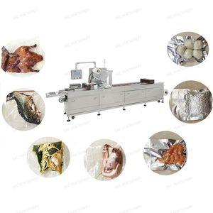 Industrial Vacuum Forming Blood Sausage Vacuum Packaging Machine Food Soup Meat Ham Fish Vacuum Sealing Packing Machine