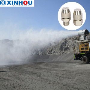 Stainless Steel 1/4 Cooling Humidifying Low Pressure Water Mist Fog Cannon Spray Nozzle