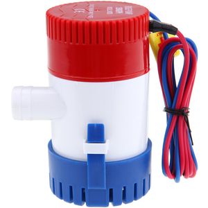 Non Automatic Bilge Water Pump 350 Gph 3/4" Port 12V 24V Submersible Boat Marine