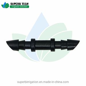 Drip Tube Fitting Irrigation PVC Pipeline Connector Plastic Barbed Connector