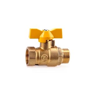 Pressure Reducing Industrial Water Gas Control Brass Ball Valve