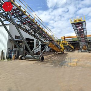Factory Price High Quality Mining Rotatable Retractable Portable Belt Conveyor