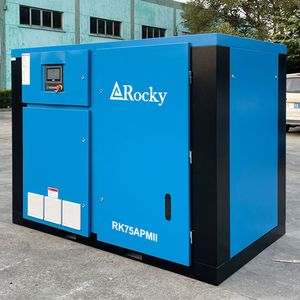 Industrial Electric Energy Saving Pm VSD Two Stage Screw Air Compressor