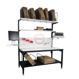 Detall Production Line Workbench with Height Adjustable Tabletop