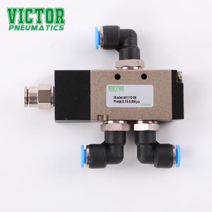 Airtac 2/5 Way Air Pilot Valve Pneumatic Air Control Valve 4A110