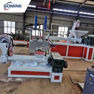PP HDPE Recycling Equipment PVC Compound Granulator Plastic Granules Making Machine