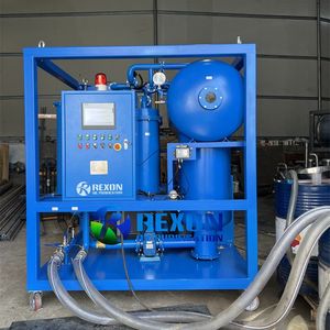 Rexon Hydraulic Oil Filtration Machine, Cutting Oil Cleaning System, Vacuum Oil Regeneration Plant
