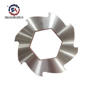 Wholesale Customized Single Double Shaft Recycling Cutters Knife Blade Industrial Shredder Blade for Plastic Crusher Tire Tyre Food Waste Machinery