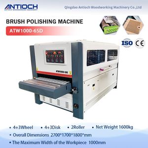 Advanced Automatic Woodworking Brush Polishing Sander Machine for Smooth Finishes