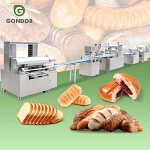 Automatic Hot Dog Turkish Mini Beta Backary Equipment Machine Set Make Bakery Croissant Arabic Bread Production Line