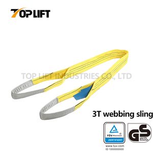 Heavy-Duty Polyester Duplex Webbing Sling for Secure Lifting Operations