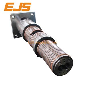Bimetallic or Nitrided Conical Twin Screw Barrel Used on Extrusion Machines Plastic Machine