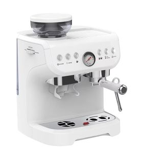 Major Manufacturer Plastic Customized Bean Coffee Machine 3 in 1 Espresso Coffee Maker with Grinder