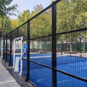 Modular Padel Tennis Court Durable Steel Structure with PVC Coated Wire Mesh for Outdoor Sports and Recreation Facilities