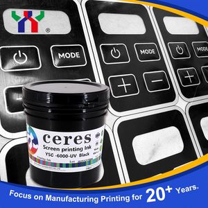 Ceres Good Adhension UV Screen Ink for Nameplate of The Electricity Products