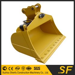 Rotating Hydraulic Tilting Mud Bucket, Excavator Mud Bucket