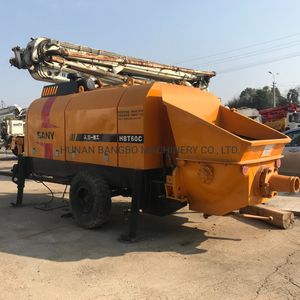 Cement Machine Portable Stationary Concrete Trailer Pump Diesel Mini Cement Beton Pump Concrete Pump