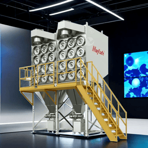 High Airflow Industrial Cartridge Dust Collector