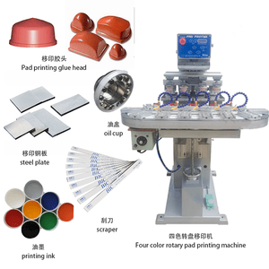 Efficient 6-Color Industrial Pad Printer for High-Quality Labels