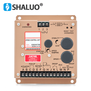 Generator Unit Speed Control Board ESD5570e Speed Controller Elektronische Snelheidsregeling Diesel Motor Onderdelen