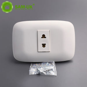European 240V 13 AMP Universal Hidden Electrical Wall Power Switches and Sockets UK