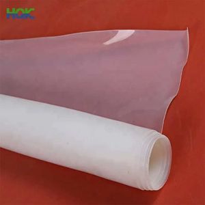thickness 2 mm Clear Transparent Elastic Food Grade Silicone Rubber Sheet Rolls