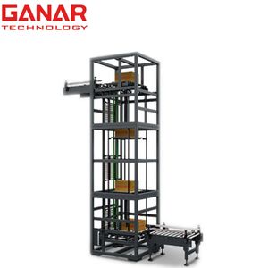 Automatic Continuous Vertical Lift for Carton Box Pallet Case