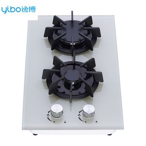 Kitchen Equipment Built-in 2 Burner Gas Stove with Stable Knobs
