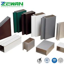 Aluminium Profile Powder Coating Aluminum Extruded Frame Profile Window and Door