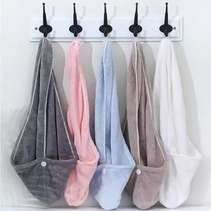 Super Absorbent Quick Dry Microfiber Hair Towel Wrap for Women