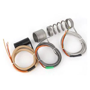 China Supplier Electric Coil Spring Flexible Hot Runner Heater with J Thermocouple