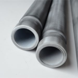 High Purity Long Si3n4 Silicon Nitride Protection Tube for Smelting Aluminium