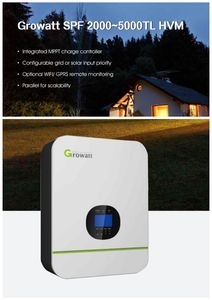 Growatt 5000W Hybrid off Grid Solar Power Inverter