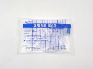 Easythru Urine Drainage Bag with Cross Valve Medical Disposal CE ISO FDA