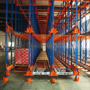 Heavy Duty Metal Push Back Pallet Shelf for Warehouse Storage