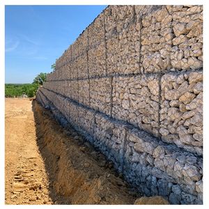 Factory Supply Stone Gabion Box Basket Iron Wire Mesh for Sale