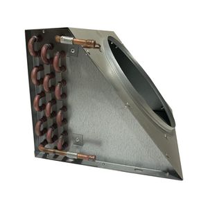 High-Efficiency Condenser Coil and Evaporator for Commercial Freezers