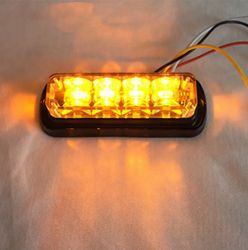 Dual Color Surface Mounting Grille LED Warning Light
