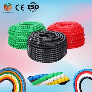 Custom Size Plastic Spiral Hose Guard Sleeve