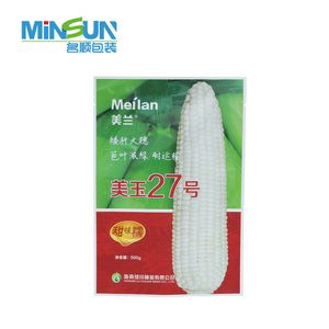 Premium Moisture Proof Custom Seed Packaging Bags for Agricultural Use with Heat Sealable Closure Design High Barrier Material for Long Term Storage