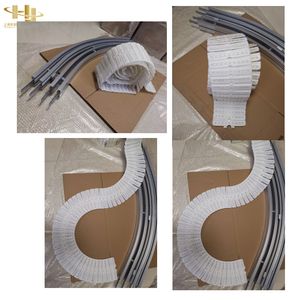 295mm Modular Plastic Flat Top Flexible Chain Conveyor Belt System for Food, Beverage, and Packaging Lines