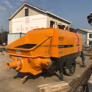 Concrete Machine Stationary Concrete Trailer Pump Diesel Cement Beton Pump Small Concrete Pump