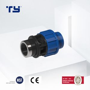 PP CPVC PVC Plastic Compression Fast Fittings Best Delivery Female Thread Adapter