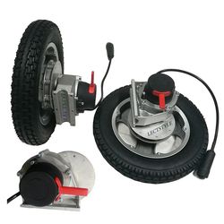 Brushless DC Motorized Mobility Wheelchair Hub Motor with Controller & Wheelchair Joystick
