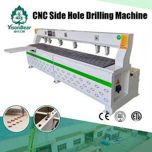 Woodworking CNC Side Hole Drilling Machine 2.2kw Spindle Motor for Cabinet Doors Furniture Panels Long Service Life
