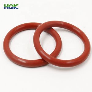 High Temperature Heat Resistant Red Elastic Silicone Rubber O Ring Gasket Oring